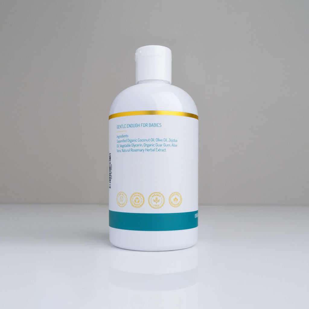 Certified organic body wash base non toxic all natural body wash